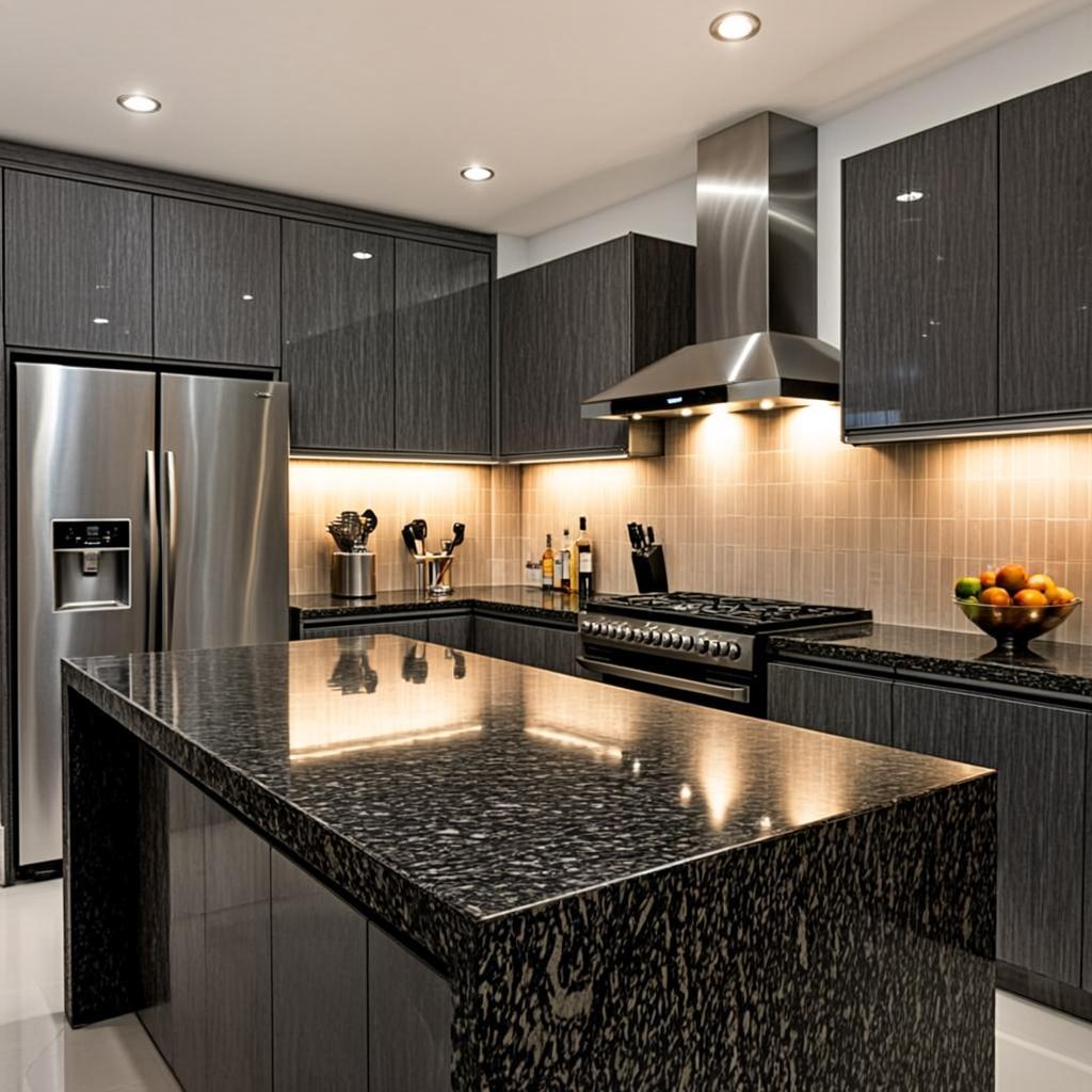 Luxury kitchen interior