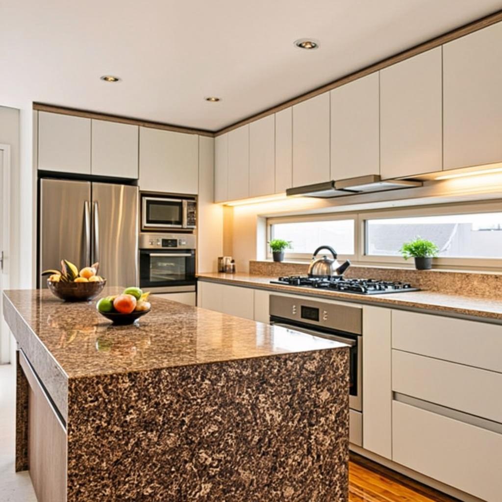 Modular Kitchen — Model Town 3BHK