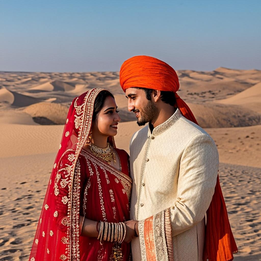 Pre-Wedding in the Desert
